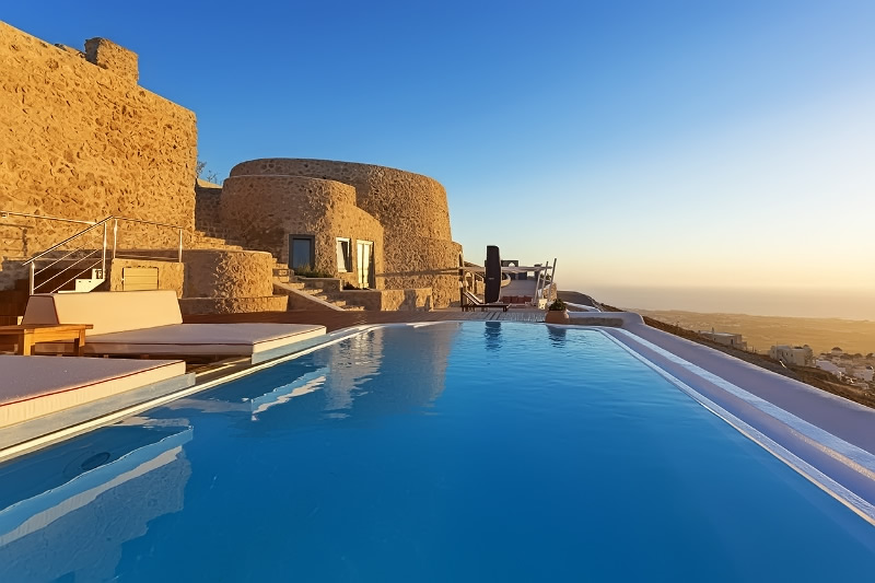 santorini villa exclusive