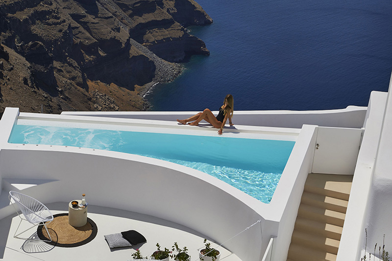 olia villa santorini